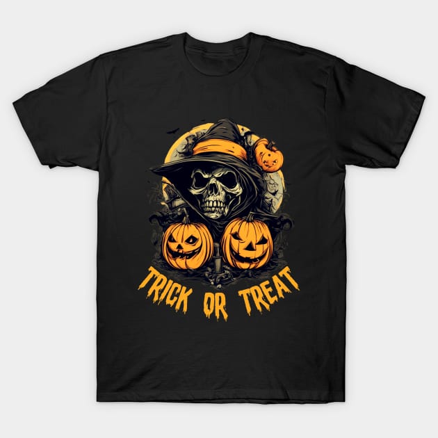 Halloween trick or treat what a Witch T-Shirt by Teessential